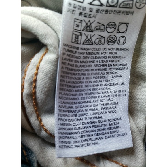 Levis 550 Jeans Mens Size 36x34 Relaxed Fit 100% Cotton NICE CONDITION - Picture 7 of 9